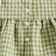 thumbnail image 6 of mgoYE Toddler Baby Girl Summer Clothes Flutter Sleeve Tee Plaid Pant Cute Casual Playwear Set 12 18 Month 2 3 4 5 T Size 18-24 Months, 6 of 6