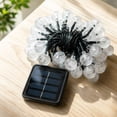 thumbnail image 4 of Linnome Solar String Lights Outdoor - 2 Lighting Modes Crackle Crystal Ball LED Fairy Lights, Waterproof Decorative Solar Powered Lights for Garden, Patio, Yard, Party, Wedding - Warm & Multi-color, 4 of 9