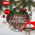 thumbnail image 2 of Dmlowu Christmas Paper Plates and Napkins Set - ​Disposable Christmas Party Plates and Cups and Napkins Sets for Holiday Party Decor, 16pcs Christmas Decorations Paper Plates, 2 of 7