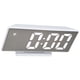 thumbnail image 5 of Reloj Despertador Digital Con Pantalla De Espejo LED, Reloj Despertador Recargable, Carga USB Con Pantalla De Temperatura Para Dormitorio Y Oficina, 5 of 7