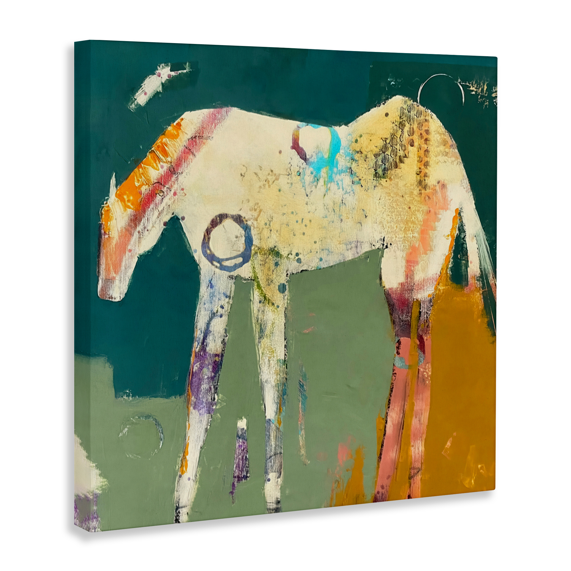 Into The Mystic Horse Canvas Wall Art, design by Dianna Fritzler