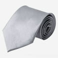 thumbnail image 4 of Corbata de grupo Corbata de satén Corbata de hombre Corbata azul de color liso Corbata de boda Corbata de negocios Corbata negra monocromática para padrinos de boda, 4 of 5