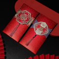 thumbnail image 2 of 2pcs Eye-catching Lucky Pocket Fine Workmanship Paper Decorative Wedding Red Envelope For Home, 2 of 5