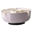 thumbnail image 5 of Baoblaze Draining Basket Divided Serving Dishes for Candy Storage and Drainage Veggie L Gray White, 5 of 8