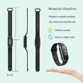 thumbnail image 3 of Ultrasonic Mosquito Repellent Wristband Mosquito Repellent Watch Ultrasonic Mosquito Killer Outdoor Electronic Insect Repellent Bands Adjustable for K, 3 of 5