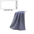thumbnail image 3 of HOZVOMI Striped Corals Fleece Towel for Face Washing Bathing Drying Hair Soft Absorbent Comfortable Design Ideal for Everyday Use, 3 of 6