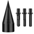 thumbnail image 1 of Broca para leña Easy Split Broca para leña desmontable 38mm Broca para leña Wood Splitter Wood Log Splitter Firewood Drill Bit, 1 of 8