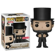 Funkoa Vinyl: Icons American History Abraham Lincoln #10 Pop! Action Figure Model Toys Collections - w/ Protector Box