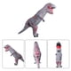 thumbnail image 3 of Traje inflable divertido de dinosaurio de Halloween Tyrannosaurus Rex Traje inflable de dinosaurio musculoso para montar, 3 of 5