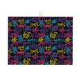 thumbnail image 1 of Fotbe Graffiti Art Alfombrilla de Secado para Cocina con Estampado, 18x24 Pulgadas, 1 of 7