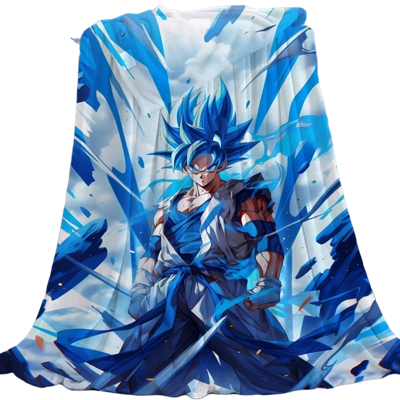 Manta SANMU Soft Creative Printing Dragon Ball Blue Goku