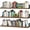 Brown, variant on upsimples Floating Book Shelves for Wall, 35.4 Inches Long Floating Wood Shelves for Living Room, Library, Bedroom, Office Organizer and Storage, Brown