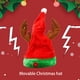 thumbnail image 4 of Decoraciones de Navidad Objetos Decorativos Video Música Sombrero Navidad Juguete de los Niños Regalo Festival Decoración Regalo de Cumpleaños, 4 of 6