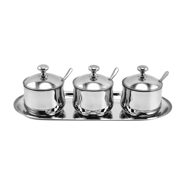 GROWTH TANK Pot à Condiments Divisé pour Comptoir Maison A