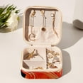 thumbnail image 6 of Easter Travel Portable Jewelry Organizer: Square Jewelry Box Storage Case and Display for Rings, Earrings, Necklaces, Bracelets, and More - Suitable for Girls and Women, 6 of 6