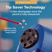 Bostitch QuietSharp 6 Classroom Electric Pencil Sharpener, Blue