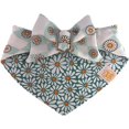 thumbnail image 4 of The Bloo Club Bowdanas, Dog Bow Ties & Bandanas, 100% Made in The US, a melding of Comfort & Style, Donate with Each Sale to Local Animal Shelters (Flower Child Pet, X-Small), 4 of 6