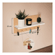 thumbnail image 2 of "Portallaves De Pared  Malubero, Café ", 2 of 5