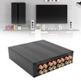 thumbnail image 1 of Speaker Selector Switch, Individual Channel Isolation Aluminum Alloy Amplifier Speaker Switcher  for Studio, 1 of 7