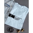 thumbnail image 3 of Your Brain In Your Strokes T-Shirt Women -Mohsen Najafi Designs, Female Large, 3 of 4