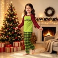 thumbnail image 2 of Lvotionpl 2026 Family Christmas Pajamas Matching Sets, Match Family Christmas Pjs Long Sleeve Top & Pants Set Matching Holiday Family Pajama Xmas Sets, 2 of 5