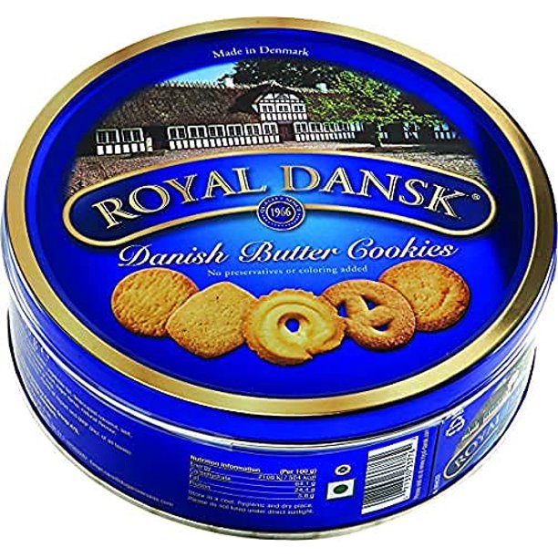 Royal Dansk Cookies, Butter 340 gm