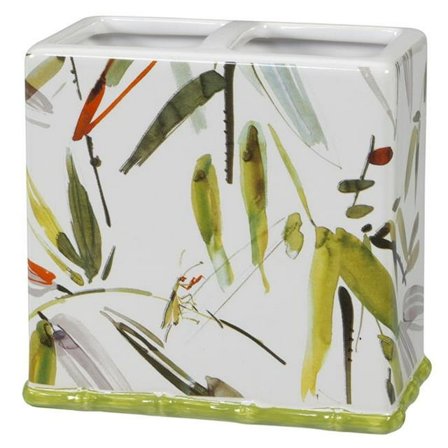 Creative Bath FIJ60MULT Ceramic Toothbrush Holder - Figi, Multi Color