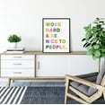 thumbnail image 4 of K&L Design Co: Motivational Wall Art Decor - 11x14" Unframed Typography - Work Hard, 4 of 7