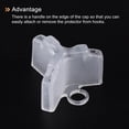 thumbnail image 4 of Uxcell Plastic Fishing Hook Bonnets Treble Hook Covers Fit for 4,5, White 100 Pack, 4 of 6