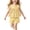 04-Yellow, variant on Yutgune Toddler Girl Cute Summer Outfits Plaid Sleeveless Tops and Shorts 2 Piece Set, 3-10 Years