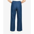 thumbnail image 2 of Alfred Dunner Womens Petite Solid Medium Pant, 2 of 6