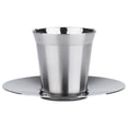 thumbnail image 1 of Tazas de café expreso de acero inoxidable - Tazas con aislamiento de doble pared Tazas de café Demitasse Taza para beber, beber café, beber bebidas (acero inoxidable), 1 of 6