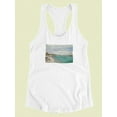 thumbnail image 3 of Regatta At Sainte- Adresse Racerback Tank Women -Claude O. Monet Designs, Female x-Small, 3 of 4