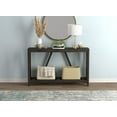 thumbnail image 3 of Entryway Console Sofa Couch Accent Table-52inch Dark Grey with 1 Shelf for Living Room, 3 of 4