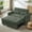 Green, variant on Full Size Rustic Sofas, 56.9" Loveseat Sofa Pull-out Sofa Bed Sleeper Sofa with a Reversible Backrest Cushion, Side Pockets, Two USB Ports and a Phone Holder for Living Room, Brown, Modern Sofas
