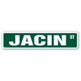 thumbnail image 1 of SignMission Jacin SS- 4 x 18 Po Chambre Nom Enfants Signe de Rue - Jacin, 1 of 1