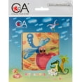 thumbnail image 2 of Collection D'Art Stamped Needlepoint Kit 15X15cm-Dragonfly With Apple, 2 of 2