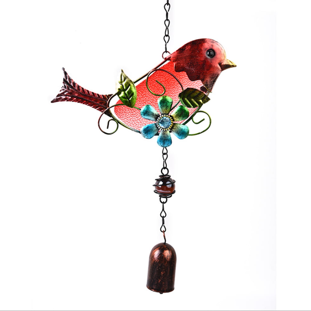 Details about   Multicolor Stained Glass Hanging Birds Suncatcher Outdoor Decor Ornament 