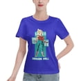 thumbnail image 1 of Women's Basic Short Sleeve T-Shirt Super Saiyan, 1 of 6
