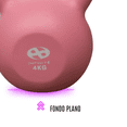thumbnail image 3 of Infinité Pesa Rusa Plástica 4kg Rosa Kettlebell IF-PRP4K-P, 3 of 4