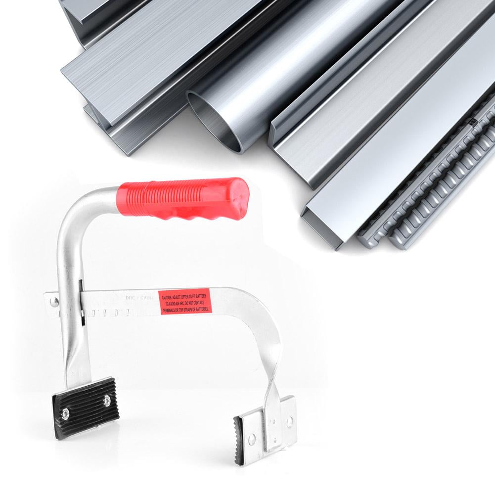 Mgaxyff Adjustable Heavy Duty Side Lift Grip Battery Carrier, Lift