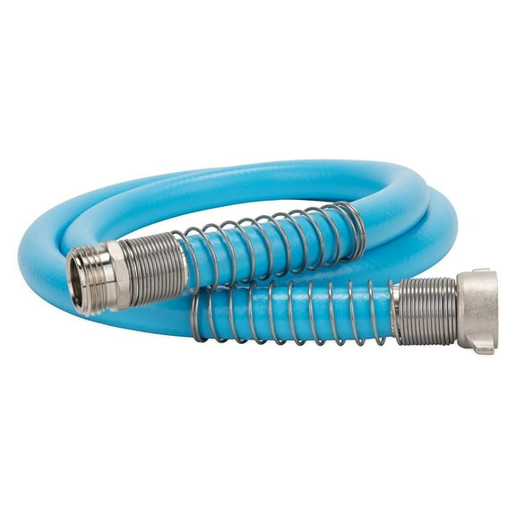 Camco 22590 EvoFlex 4-Foot Drinking Water Hose - With 5/8-Inch ID - Drinking Water Safe