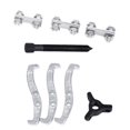 thumbnail image 4 of S SERENABLE Bearing Puller 3 Jaw Extractor Tool Automotive Accessories Steel Gear Puller 100mm, 4 of 8