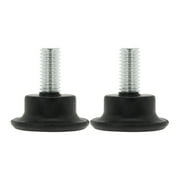 M8 x 16 x 30mm Adjustable Leveling Feet Floor Protector for Table Leg 2pcs