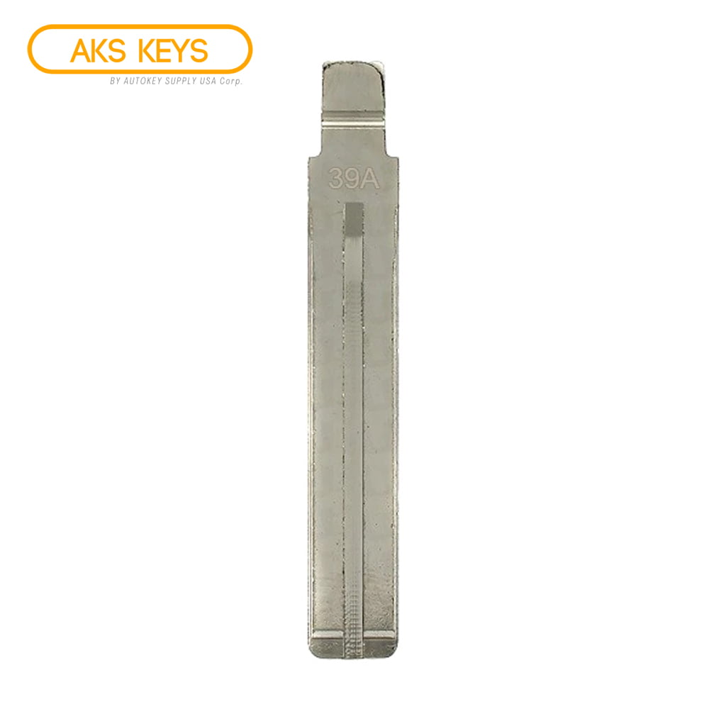 New Replacement for KIA vehicles with Uncut KK10 Key Insert