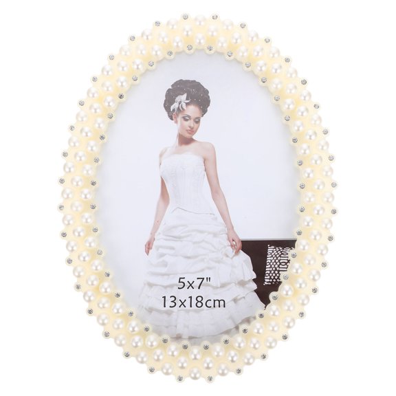 FENGGUIQU Small Oval Photo Frame Set, Elegant Design for Home Decoration and , 1 Piece
