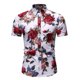thumbnail image 3 of Camisa hawaiana con estampado floral para hombre, camisas de verano para hombre, ropa de calle, camisa holgada informal de manga corta, camisetas para hombre, camisas de vacaciones de lujo, 3 of 5