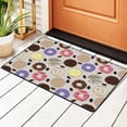thumbnail image 3 of XMXT Non-Slip Area Rug, Multiple Donut Illustrations Polyester Rugs for Living Room, 72 x 48 inches, 3 of 9