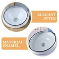 thumbnail image 3 of Enamel Mug Lid Tea Replacement Round Milk Cup Cover 1 Piece Enamel Cup Accessory, 3 of 6