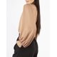 thumbnail image 5 of Blusa cuello V manga bomba retro AMAD Casual para mujer Talla L, 5 of 5